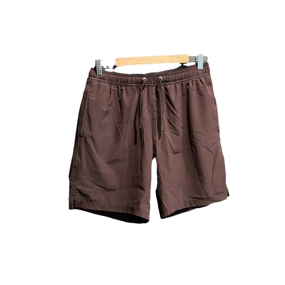 Bamboo Ave Brown Boundless‎ Men's Activewear Lined Shorts Size Medium